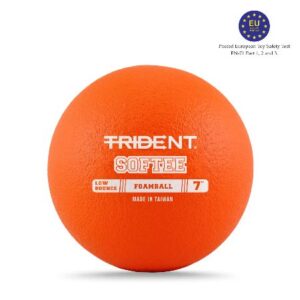Trident Softee Low Bounce Foam Ball – Orange (7″)