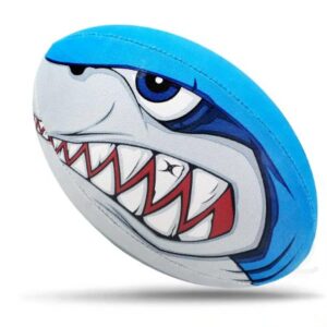 Gilbert Randoms Rugby Ball – Bite Force (Size 5, 3)