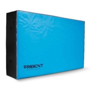 Trident High Jump Landing Mat – 10′ x 6′ x 24″ (Blue/Black)