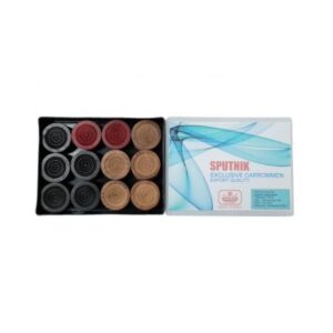 Ashwin Sputnik - Carrom Men (Plastic Case)