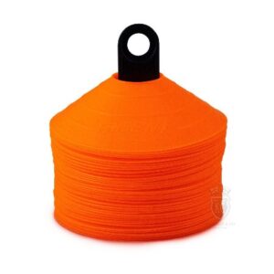 Trident Premium Disco Cone Set – 40 Pieces (Orange)