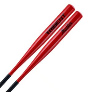 Trident Master Softball Bat – Red (34″)