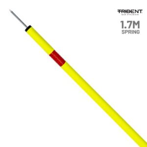 Trident Slalom Pole with Spring – Neon