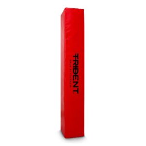 Trident Rugby Post Protectors – 10″ x 10″ (Set of 4) – Red