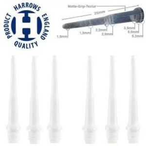 Harrows Pro Tip Softips – White