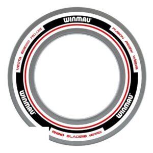 Winmau Advance White/Red Dartboard Surround