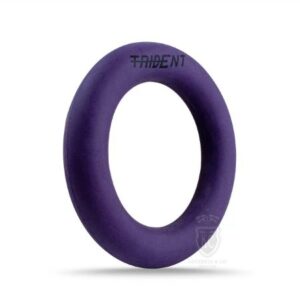 Trident Rubber Ring / Quoits – Purple (165mm)