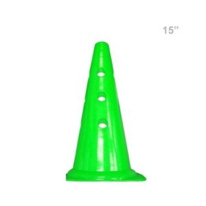 New Top Skittle Cone with Hole (15")