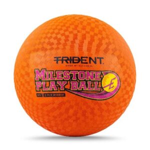 Trident Milestone Playground Ball (Dodgeball) – Orange