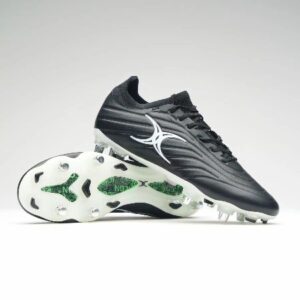 Gilbert Icon X Rugby Boots – 6 Studs (Black)