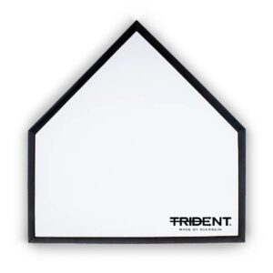 Trident Pro Home Plate with Black Edges