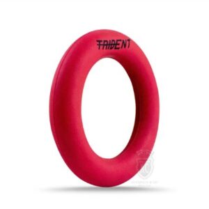 Trident Rubber Ring / Quoits – Red (165mm)