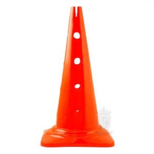 Trident 20″ Cone with Holes – Orange