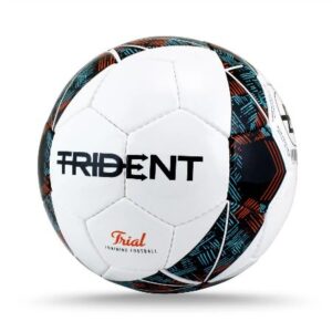 Trident Trial Training Football – Black/Orange (Size 5)