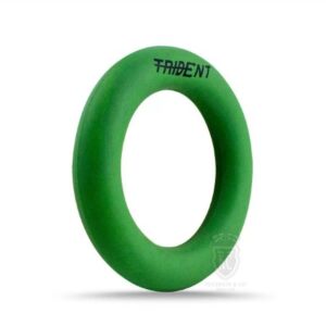 Trident Rubber Ring / Quoits – Green (165mm)