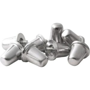 Gilbert Aluminium Rugby Boot Studs (Set of 16)