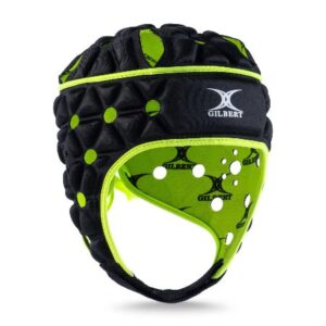 Gilbert Air Headguard – Black/Green