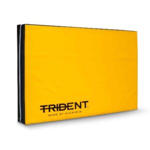 Trident High Jump Landing Mat – 6′ x 4′ x 4″ (Yellow/Black)