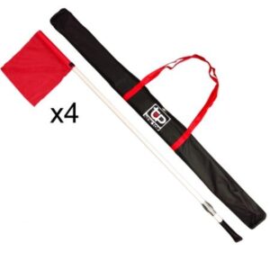 New Top Footbal  Standard Corner Flags with Spring