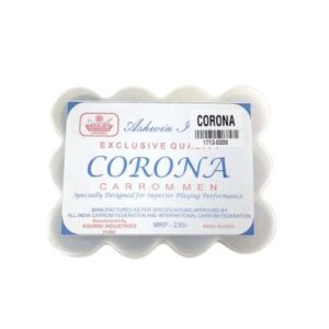 Ashwin Corona - Carrom Men (Plastic Case)