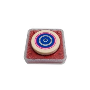 Ashwin MMI Line - Carrom Striker (Velvet Case)