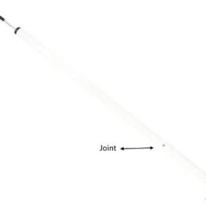 Trident Two-Piece Slalom Pole – White