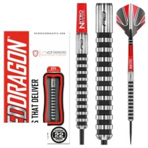 Red Dragon Javelin Black - Steel Tip Darts