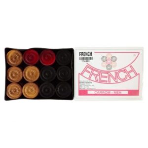 Ashwin French - Carrom Men (Plastic Case)